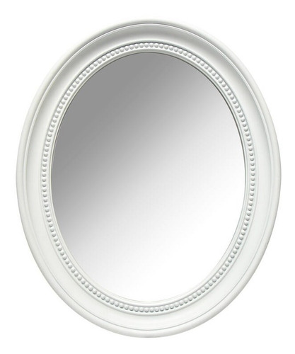 Espejo Decorativo Ovalado 41x50cm Color Único Ep23660