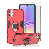 Uso rudo Funda Para Galaxy A05 + 2 Micas + 2 Lentes