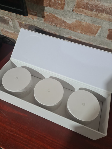 Google Wifi Pack 3 Nodos Blanco Mesh Ac-1304