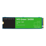 Disco Ssd Western Digital Sn350 480gb Green M.2 Nvme Mg