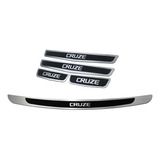 Kit Cubre Zocalos P/ Baul Y Puerta P/ Chevrolet  Cruze Hatch