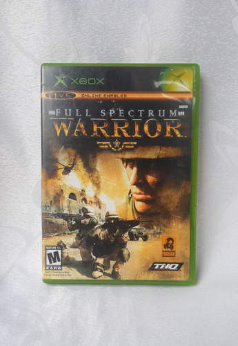 Full Spectrum Warrior Xbox Clasico Usado
