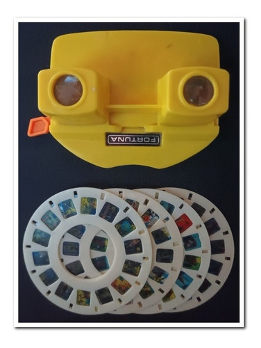 View Master Fortuna Básica + Pack 4 Películas Plástico