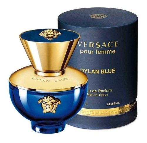 Perfume Dylan Blue Para Mujer De Versace Edp 100ml Original