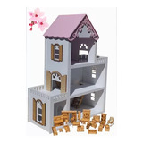 Casa Casinha De Bonecas Lol Polly Brinquedos Para Meninas 