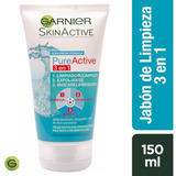 Garnier Skin Active Limpiador Integral 3 En 1 De Arcilla