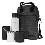 Bolso Matero + Set De Mate Crossmaster + Termo Adventure 1.2