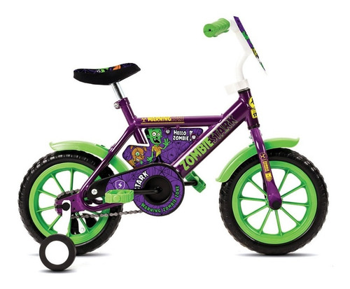 Bicicleta Rodado 12 Stark Zombies Infantil