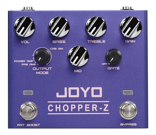 Pedal Guitarra Simulador High Gain Joyo Chopper-z R-18