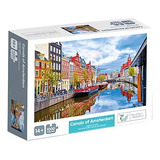 Rompecabezas Canals Of Amsterdam Puzzle 1000 Piezas Casa Bak