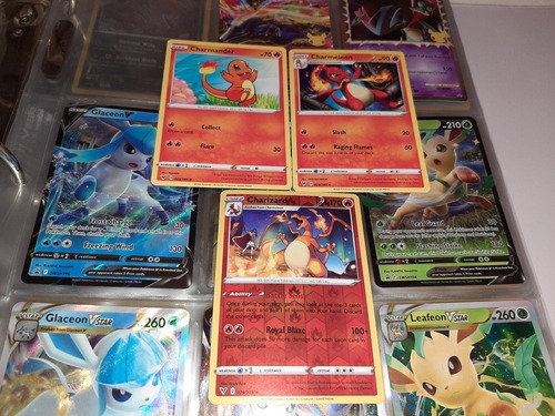 Charizard 025/185 Reverse Mas Charmander Y Charmeleon Tcg