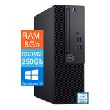 Desktop Dell Core I5 8 Geração 8gb Ddr4 Ssd 240gb 