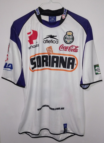 Jersey Santos Laguna Tercera 20 Anivesario 2003 Atletica S