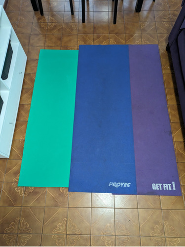 3 Colchonetas Mat Goya Gimnasia 170x60 Aprox