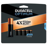 Duracell Optimum - Baterías Aa Con Ingredientes De Potenciad