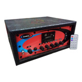 Consola Potenciada Sanrai Bluetooth Estereo 100+100wrms