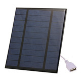 Cargador Solar Portátil 15w Con Puerto Usb Con