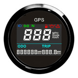 Velocímetro Digital Gps De 52mm Kilometraje Ajustable 999