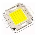 Kit Com 7 Chip Led Reposição Refletor 50w Cor Branco Frio