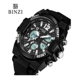 Reloj Deportivo Binzi Bz1606 Para Hombre Resistente Al Agua