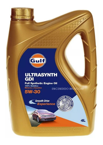 Aceite Sintético 5w30 Gulf Ultrasynth X 4 L