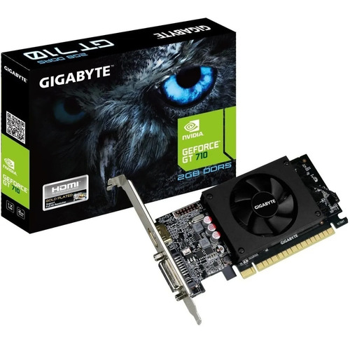 Tarjeta De Video Gigabyte Geforce  Gt710 Ddr5 2gb