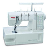 Máquina De Coser Collareta Janome Cover Pro 2000cpx Portable Blanca 220v