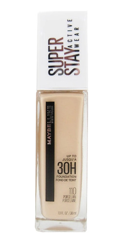 Base Maybelline Superstay Active Wear 30h 110 Porcelain 30ml