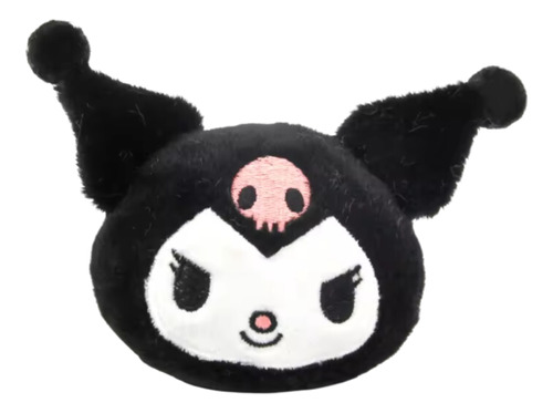 Espejo De Felpa Kuromi Hello Ktty De Mano Espejo Cute Anime