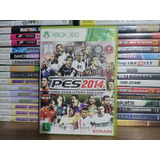 Jogo Futebol Pes 2014 Xbox 360 Original Mídia Em Português..