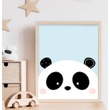 Lámina Imprimible 20x30   Oso Panda Color Personalizado
