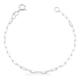 Pulseira Infantil Cartier 2mm Masculina Prata 925