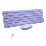 Combo De Teclado Y Mouse Inalámbricos, Teclado Inalámbrico P