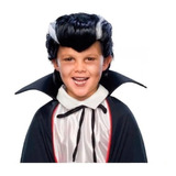 Peluca Drácula Niño Draculín Halloween Disfraz