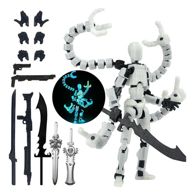 Figuras De Acción T13 Robot 3d Con Articulaciones Móviles | MercadoLibre