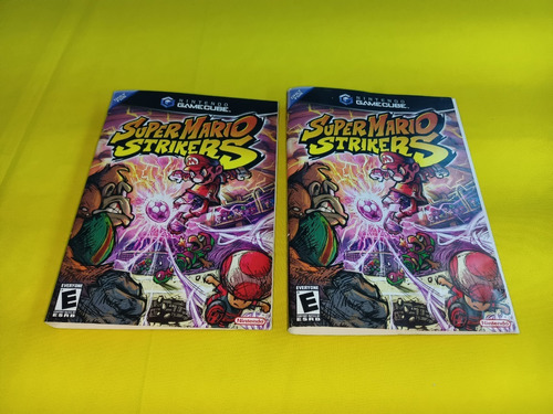 Portada Original Super Mario Strikers Gamecube