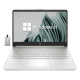 Laptop Antirreflejos Hp 14 Fhd, Intel Core Iu, 16 Gb De Ram,