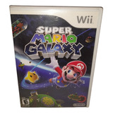Solo Caja Y Manual Original De Super Mario Galaxy Wii