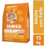 Iams Gato Adulto Pollo X 15 Kg