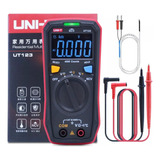 Uni-t® Ut123® Multimetro Multitester Temperatura Voltaje Amp