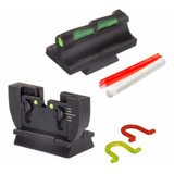 Miras Intercambiables Fibra Optica Ruger 10/22 Rg1022 Hiviz