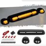 Partsam Luces X 3 Unidades Ámbar Con 30 Luces Led Para Cab