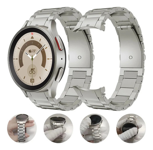 Pulseira Metal Elos Moderna Para Samsung Galaxy Watch 6 5 4