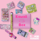 Caja Sorpresa Kawaii Regalo 15 Artículos Papelería Niña