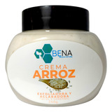 Crema De Arroz Aclaradora Exfoliante Facial Corporal 250gr