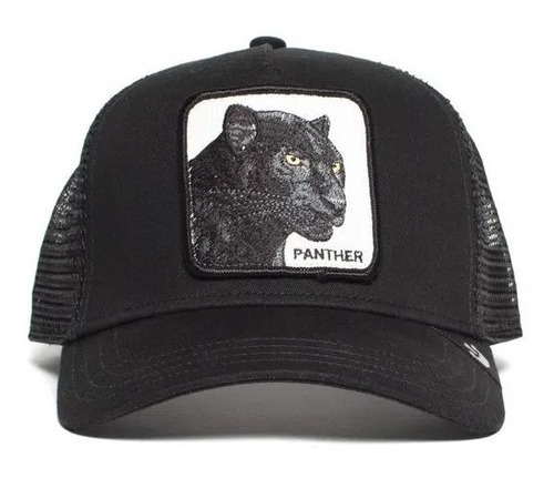 Gorra Goorin Bros. - Negra - The Panther Pantera - Original 