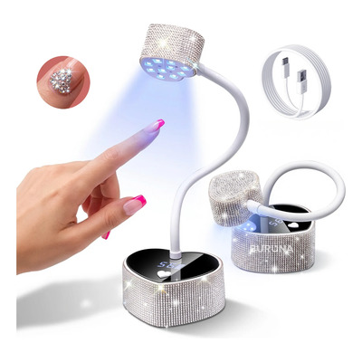 Lampara Para Uñas Soft Gel 60w Usb Mini Flexible Uv Led | MercadoLibre