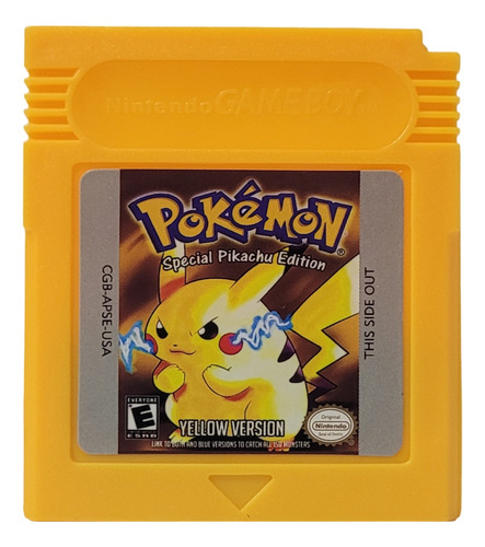 Cartucho Fita Pokémon Yellow Em Português Game Boy Gbc / Gba
