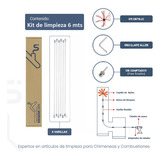 Kit Limpia Chimenea-combustión Lenta 6mts Cañón Chilexpress 