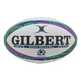 Pelota De Rugby Gilbert Paises Oficial Replica Nº5 Vde/vio
